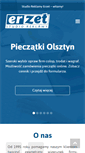 Mobile Screenshot of pieczatki-erzet.pl